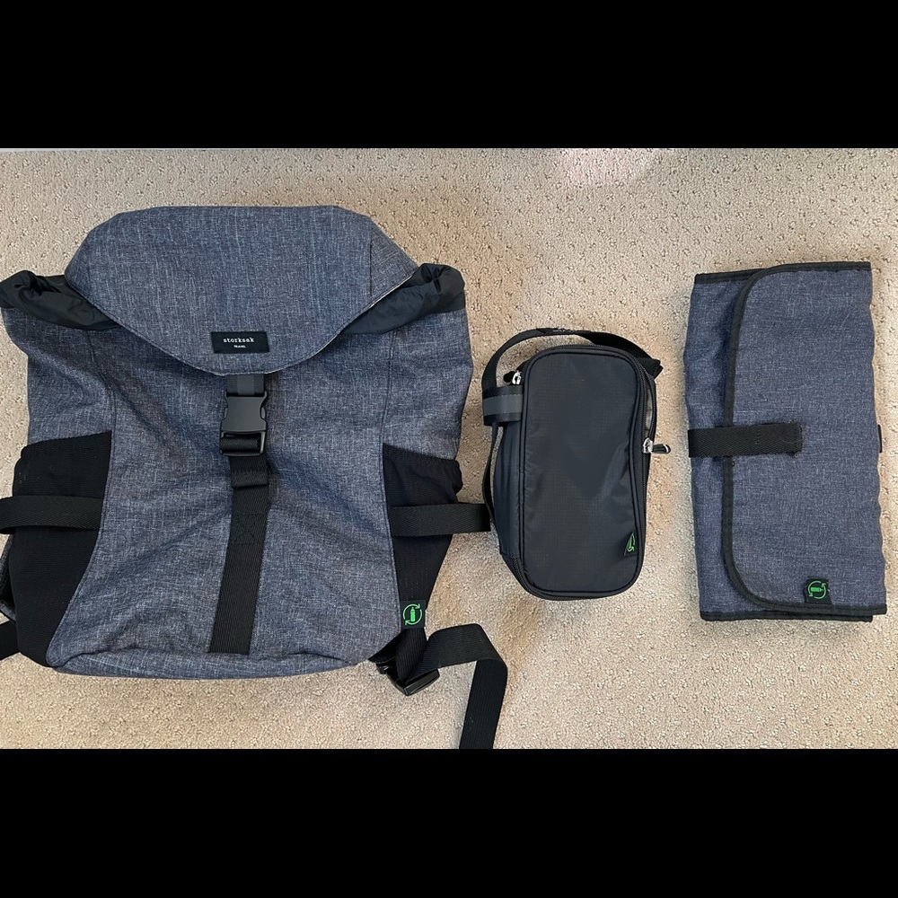 Storksak Bag Eco Water Resistant Unisex